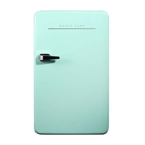 Magic Chef MCR32CHM 3.2 Cu Ft Retro Mini Fridge Mint