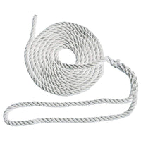 T-H Marine 3/8 in x 25 ft Nylon Dock Line, White