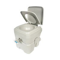 Camco 41541 Portable Toilet, 5.3 Gallon Marine & RV
