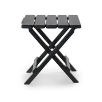 Camco Adirondack Folding Side Table, Charcoal 51881