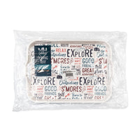Camco 53486 Melamine RV Serving Tray, Graffiti Design
