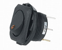 Hella Marine H61925001 Amber Rocker Switch, 12V 20A