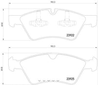 Hella Pagid 355012011 Front Brake Pads, Set of 2