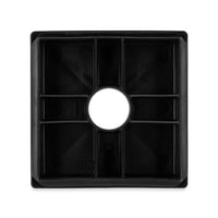 Camco 40302 Vented Black RV Bumper Cap 4-Inch Square