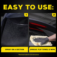 Meguiar's Ultimate Glass Cleaner & Rain Repellent 16oz