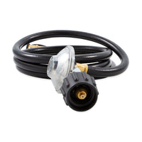 Camco 57629 Propane Grill Hose with Regulator, 6 ft