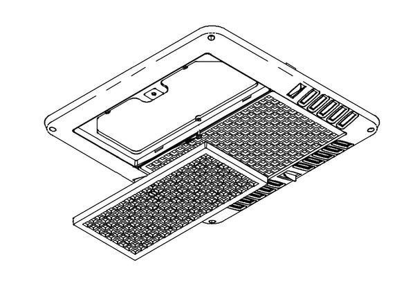 Coleman 8330C5731 ChillGrille Ceiling Assembly Grille
