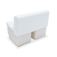 Taylor Made 36-In Pontoon Bench Seat, White | 674642