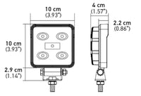 Hella Marine ValueFit 4" 9W LED Work Light