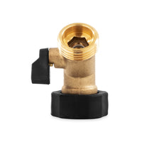 Camco 20173 45-Degree Brass Water Fill Hose Valve