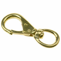T-H Marine Brass Swivel Eye Snap Hook 3-3/4 in
