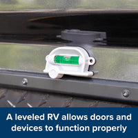 Camco 25520 Retro RV Bubble Level Set of 2