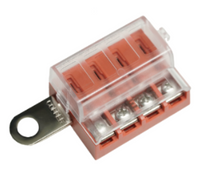 Egis 8023-04 Fuse Block & Busbar Kit, 4-Circuit 60V