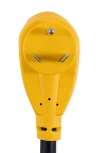 Camco 55522 PowerGrip 30A 90-Degree Locking Adapter