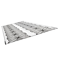 Camco 20x8 Reversible RV Outdoor Patio Mat - Charcoal