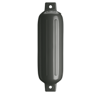 Polyform G-3 Twin Eye Boat Fender 5.5" x 19" Graphite