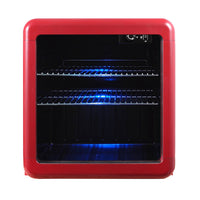 Magic Chef MCB17CHR Retro Beverage Cooler 1.7 Cu Ft