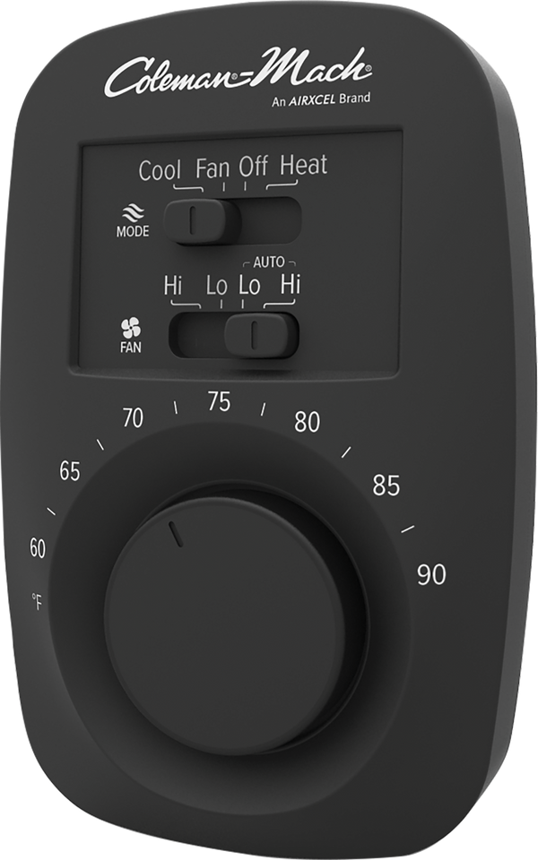 Coleman 9420-351 12V Analog RV Wall Thermostat