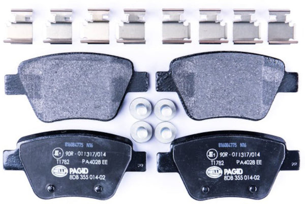 Hella Pagid 355014021 Rear Brake Pads, VW & Audi