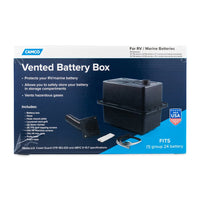 Camco 55371 Vented Group 24 Battery Box | RV & Marine