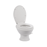 Dometic 401 Series Toilet | White Pedal Flush