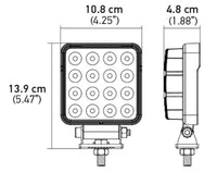 Hella Marine ValueFit 4SQ 2.0 LED Work Light
