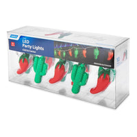Camco 42659 Chili and Cactus Party Lights 8 ft