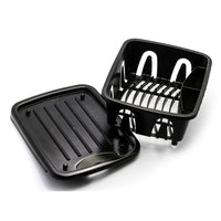 Camco 43512 RV Mini Dish Drainer & Tray, Black