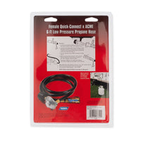 Camco 57629 Propane Grill Hose with Regulator, 6 ft