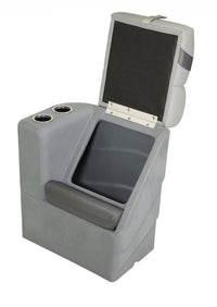 Taylor Made 803550 Left Chaise Boat Seat, Charcoal