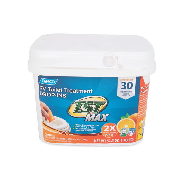 Camco TST Orange Drop-Ins Tank Treatment 41183 30-Pack