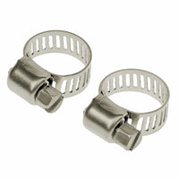 T-H Marine Stainless Worm Gear Hose Clamps 1/4-5/8" 2pk