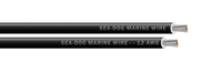 Sea-Dog 12 AWG Black Primary Wire, 100 ft Tinned Spool