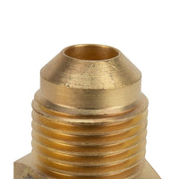 Camco 57633 90 Degree Brass Flare Elbow, 3/8 Inch