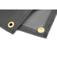 Camco 51451 RV Awning Sun Block Shade 4'6" x 10' Black