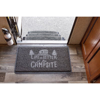 Camco 53200 Life Is Better At The Campsite Door Mat
