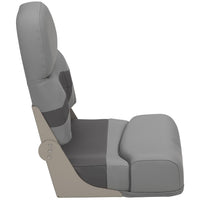 Taylor Made Fold Down Pontoon Fishing Seat, Charcoal