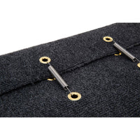 Camco 42935 RV XL Wrap-Around Step Rug, 23x22 Grey