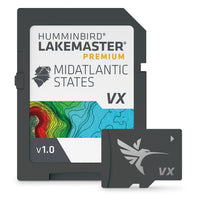 Humminbird LakeMaster VX Premium Mid-Atlantic Map