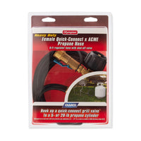 Camco 57629 Propane Grill Hose with Regulator, 6 ft