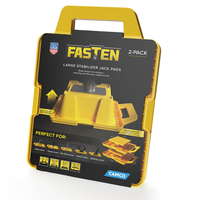 Camco 44540 Trailer Stabilizer Jack Pads, Set of 2