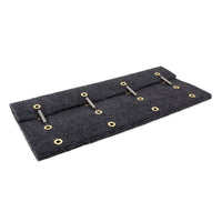 Camco 42935 RV XL Wrap-Around Step Rug, 23x22 Grey