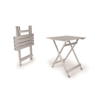 Camco 51891 Fold-Away Aluminum Side Table, 110 lb