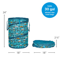 Camco 42987 Pop-Up Utility Container | Camp Trash Can