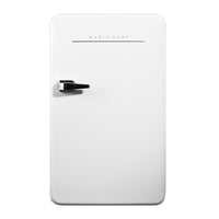 Magic Chef MCR32CHW 3.2 Cu Ft Retro Mini Fridge