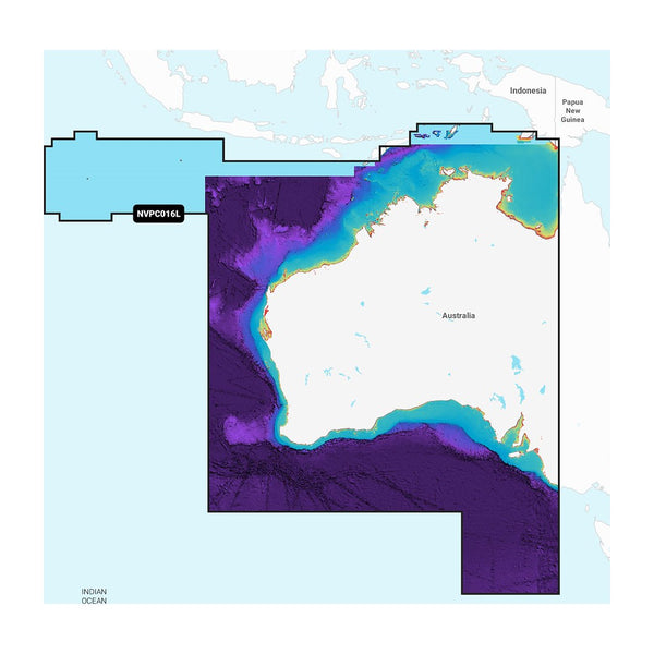 Garmin Navionics Vision+ Australia West & Central Chart