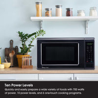 Magic Chef MC77MB 0.7 Cu Ft Microwave 700W | Black