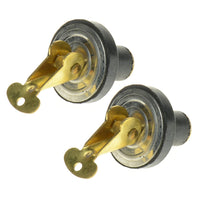 T-H Marine Baitwell Snap-Handle Plug, Brass, 1/2in 2-Pack