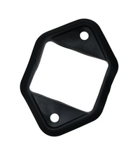 Egis 4706-001 Panel-Mount Breaker Trim Bezel, Black