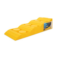 Camco 44573 Tri-Leveler RV Leveling Block, Yellow